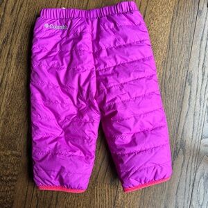 Columbia infant double trouble II insulated snow pants 6-12 months